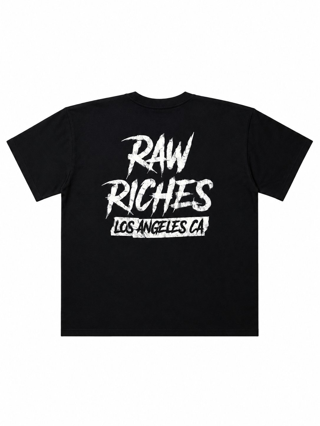 Tape effect oversized tee