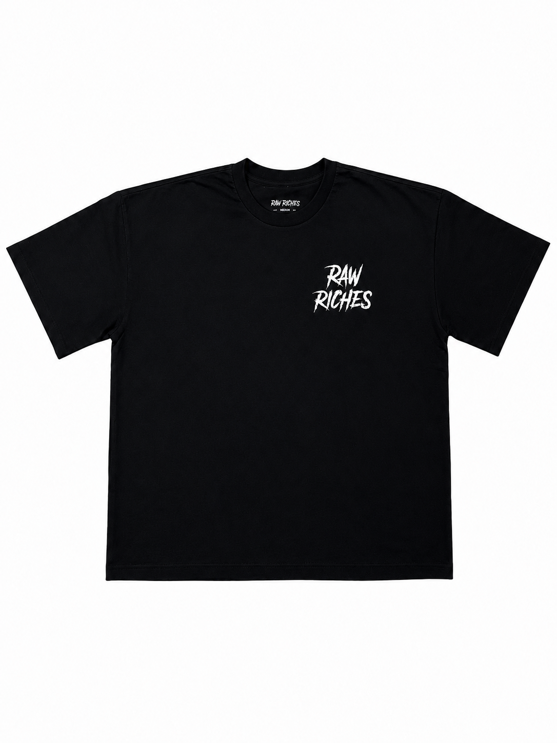 Tape effect oversized tee