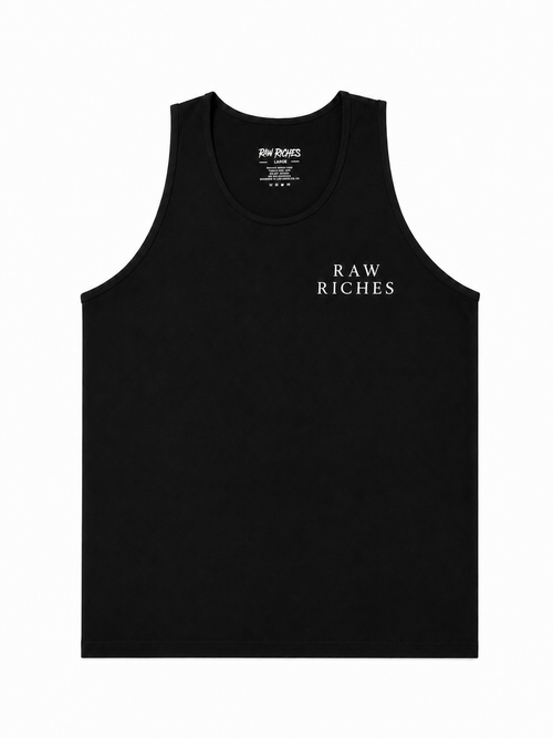 Born Raw Worn Rich tank top