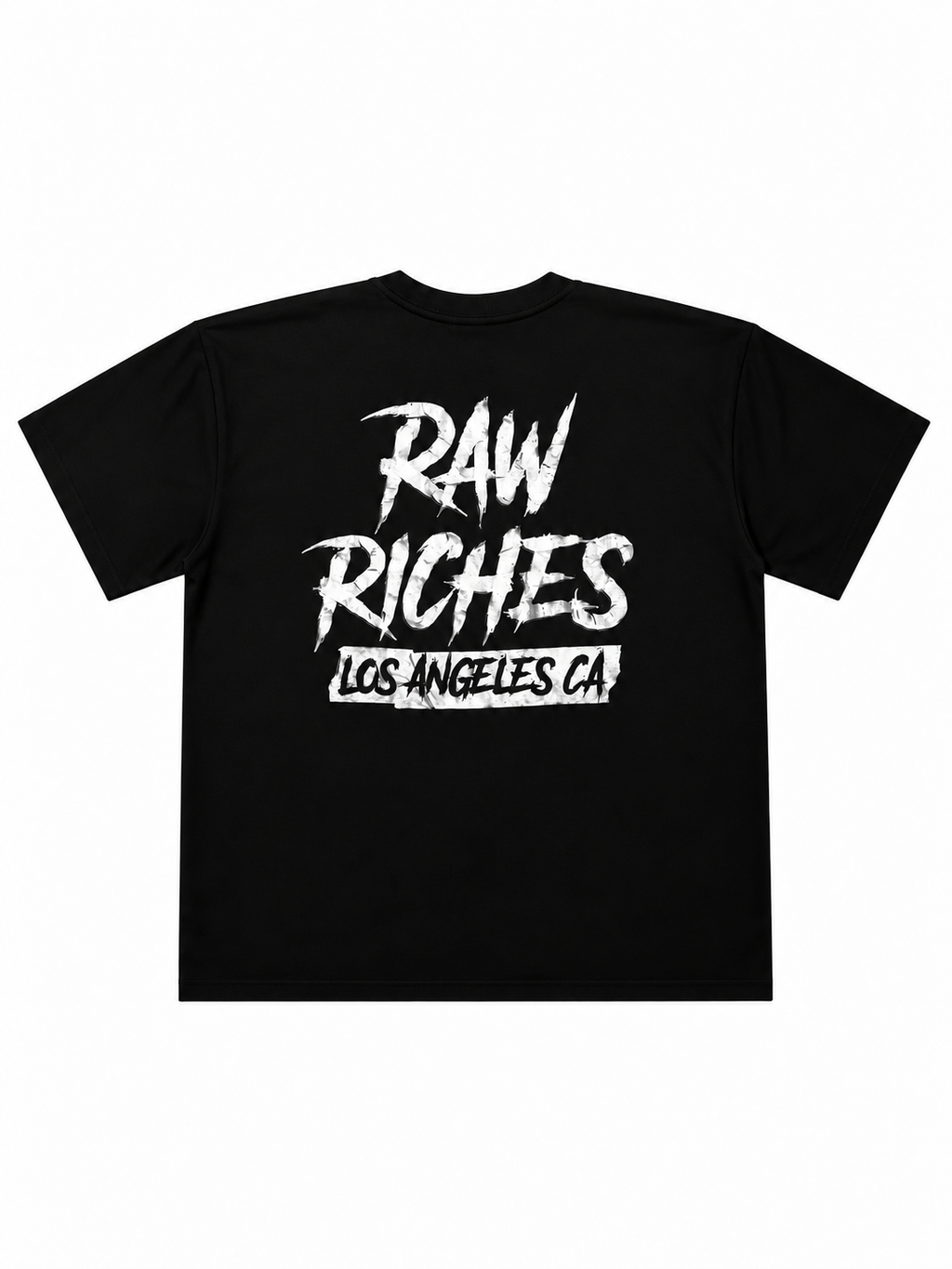 Tape effect oversized tee