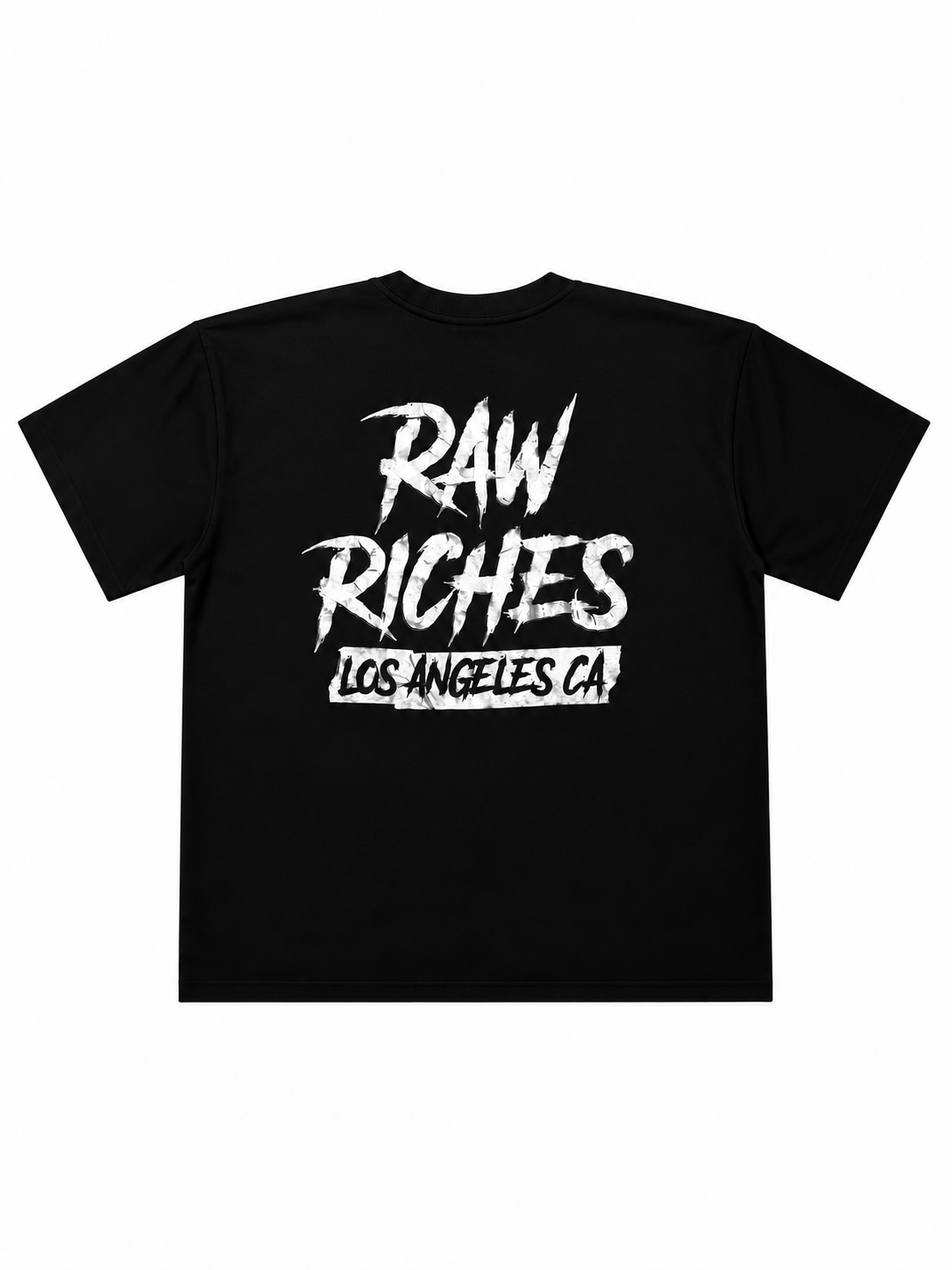 Tape effect oversized tee