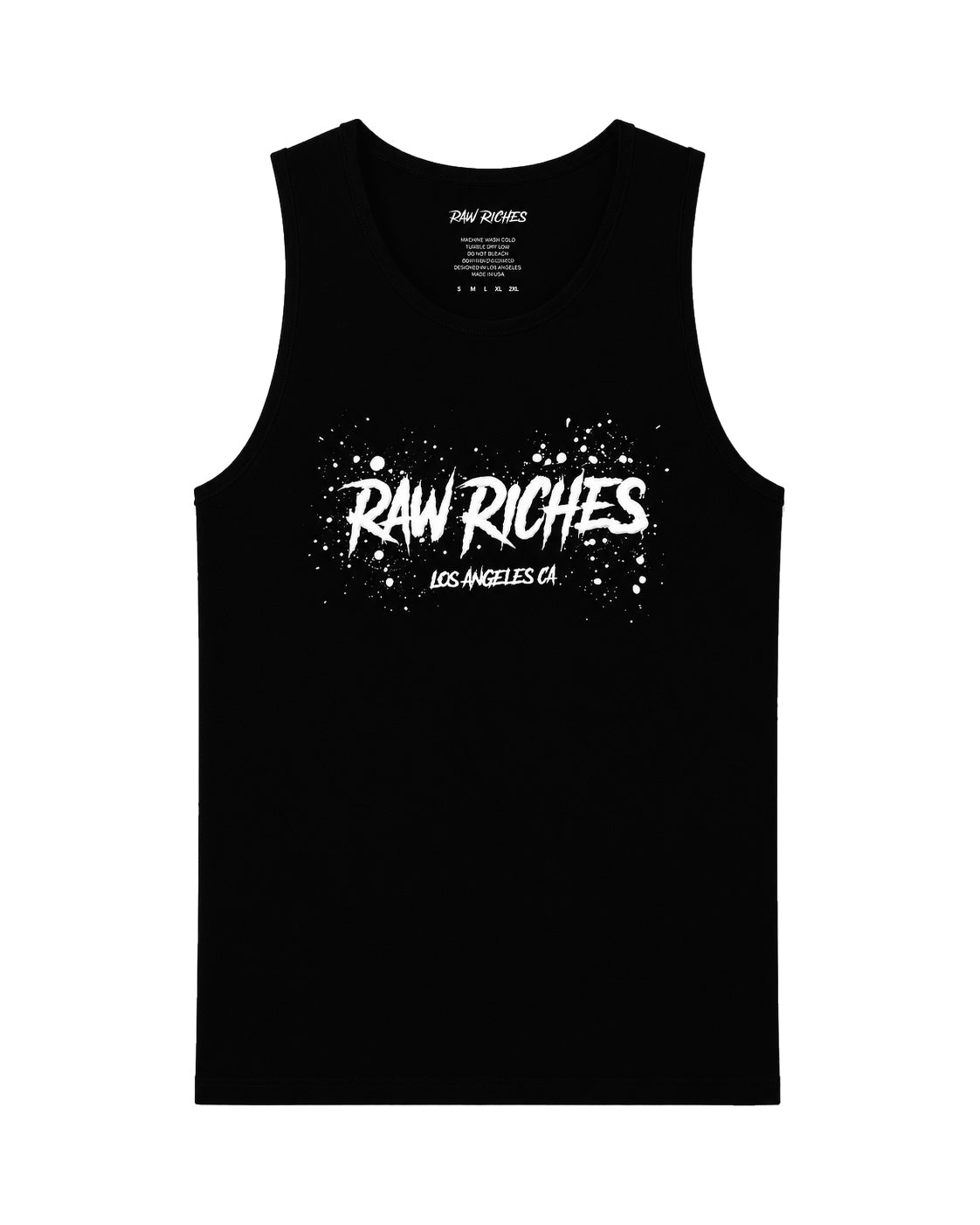 Paint splatter tank top