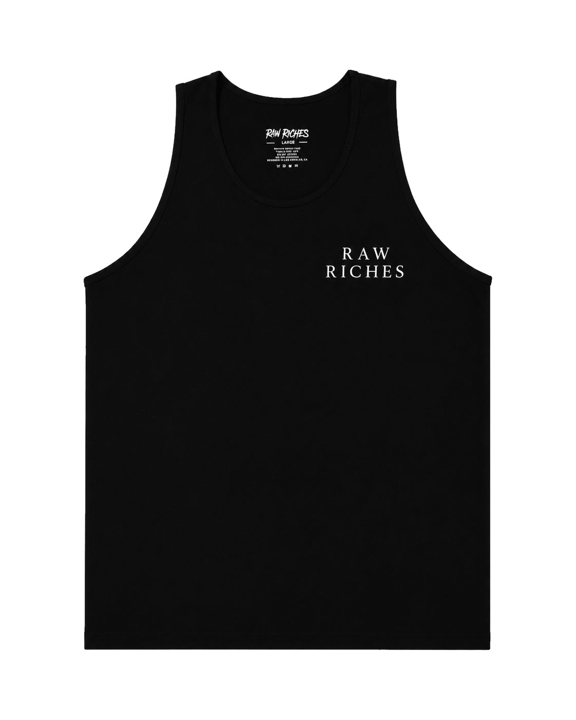 Born Raw Worn Rich tank top