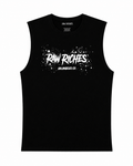 Paint splatter sleeveless tank