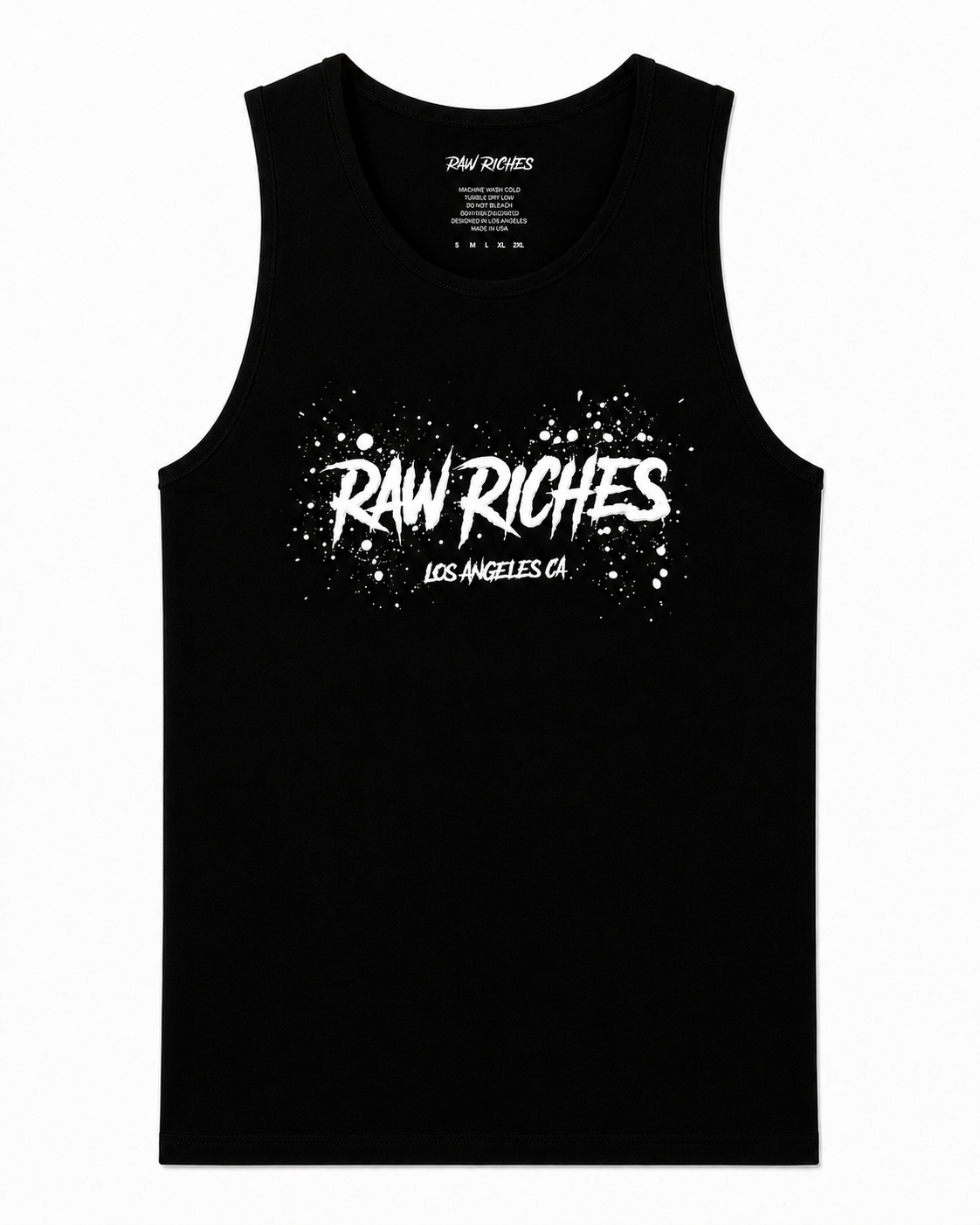 Paint splatter tank top